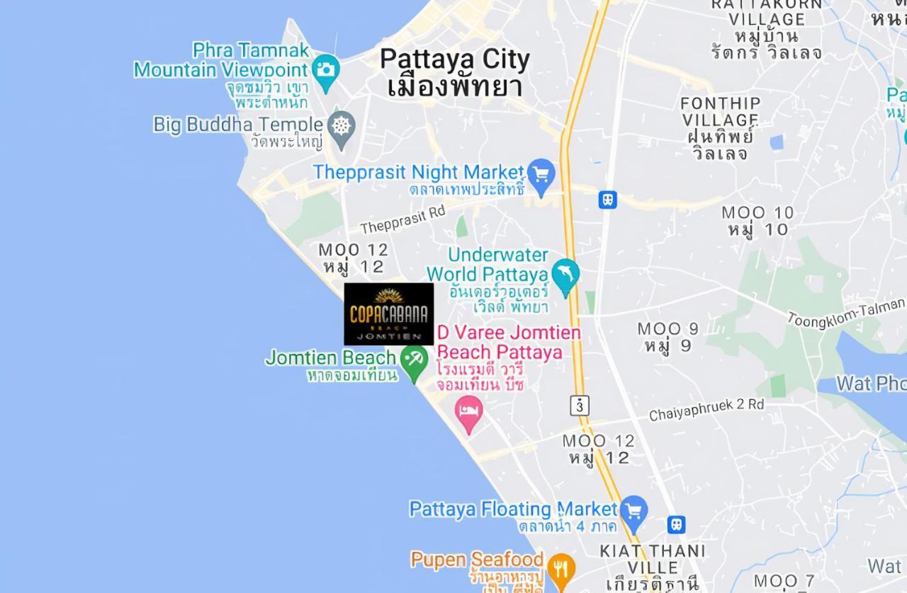 Luxury Sea View Room Beach Front Luxury Pantai Jomtien Luaran gambar