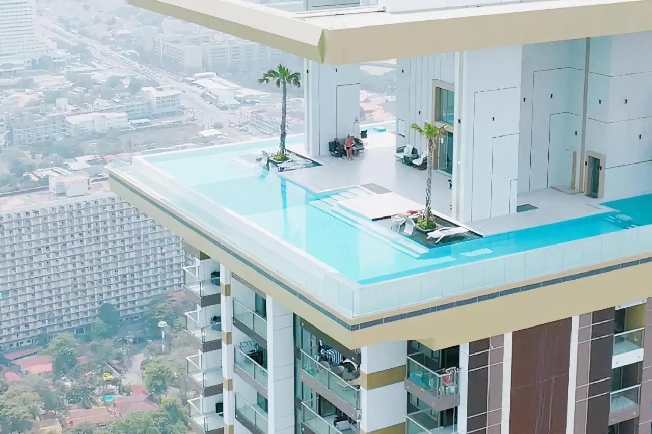 Luxury Sea View Room Beach Front Luxury Pantai Jomtien Luaran gambar