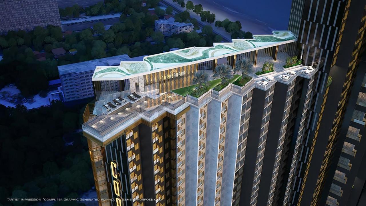 Luxury Sea View Room Beach Front Luxury Pantai Jomtien Luaran gambar